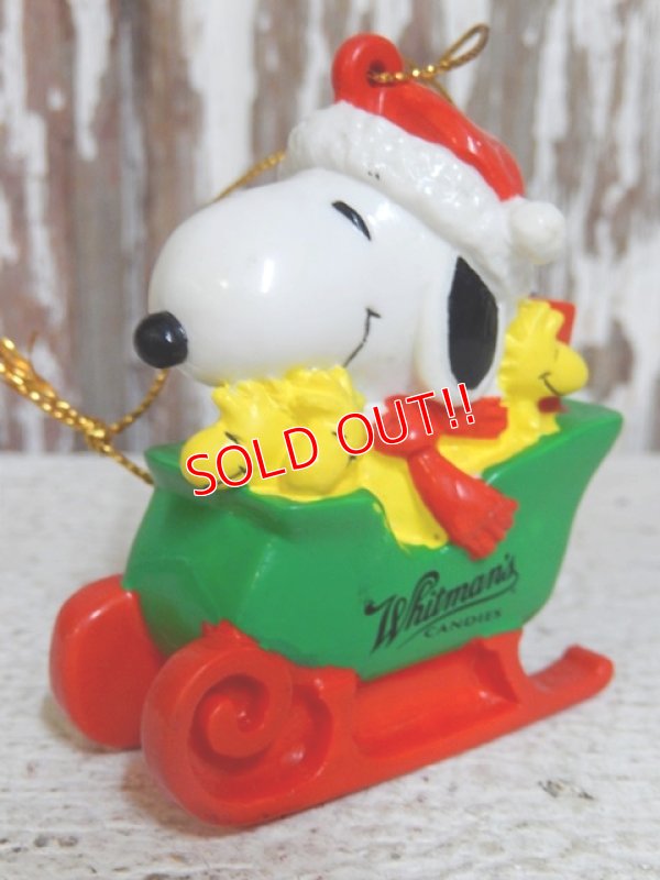 画像1: ct-141216-53 Snoopy / Whitman's 90's PVC Ornament (I)