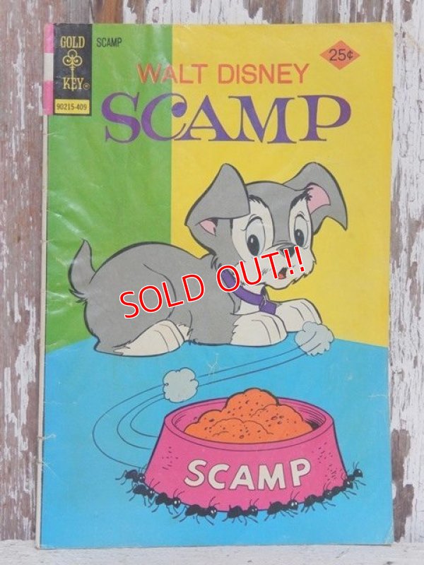 画像1: bk-110223-07 Scamp / GOLD KEY 1974 Comic