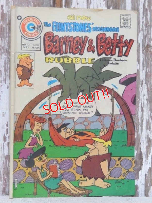 画像1: bk-131211-24 Barney & Betty Rubble / 1975 May Comic