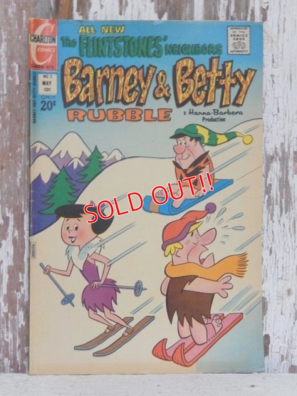 画像1: bk-131211-25 Barney & Betty Rubble / 1973 May Comic