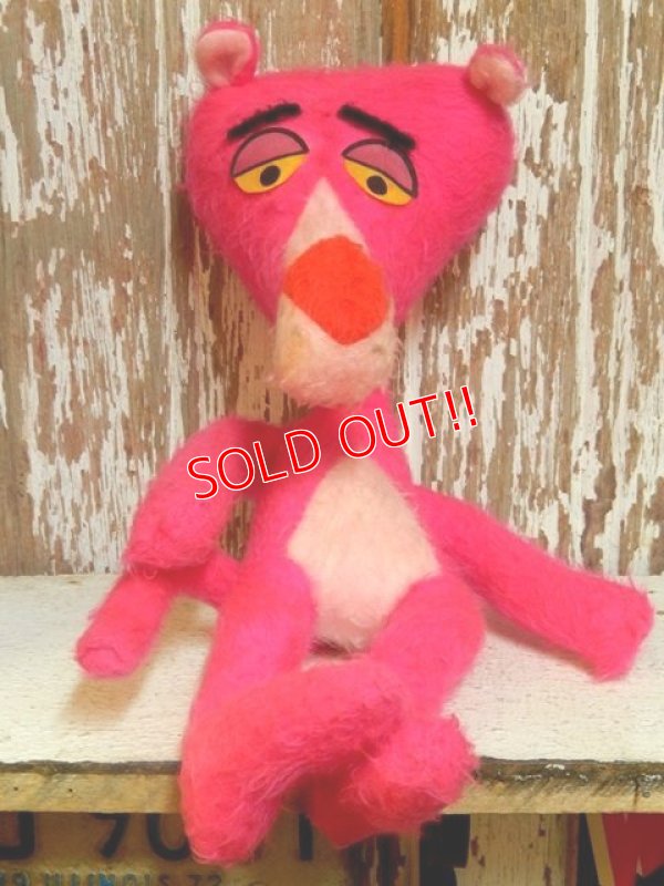 画像1: ct-150107-01 Pink Panther / 80's Plush Doll