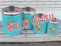 dp-150101-10 Ransburg / Vintage Turquoise blue canister 4pc