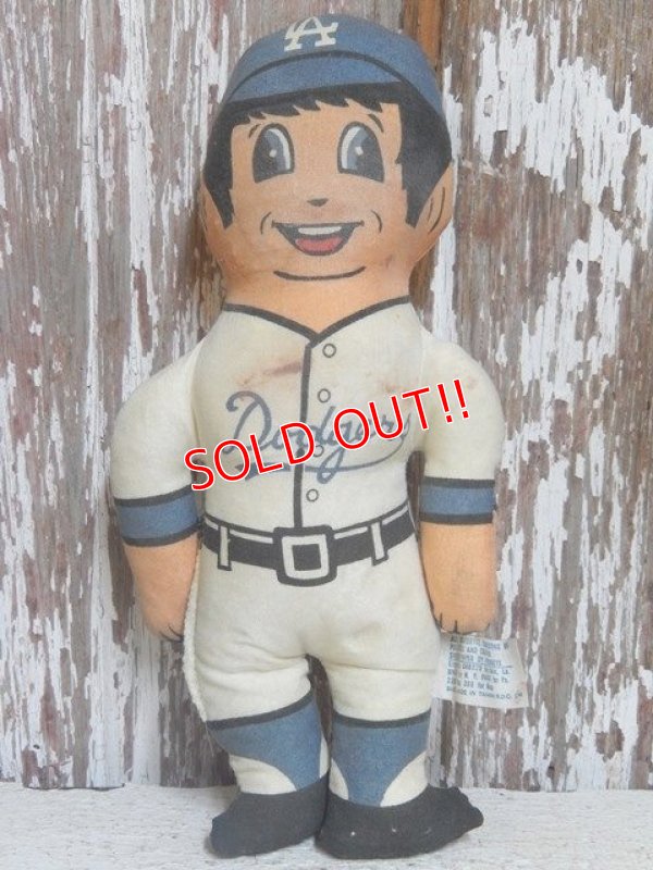 画像1: ct-150101-66 Los Angeles Dodgers / 60's-70's Pillow Doll