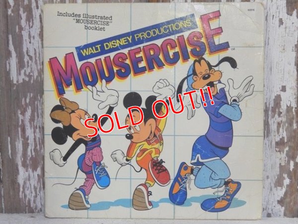 画像1: ct-150120-36 Walt Disney Productions Muosercise  / 80's Record