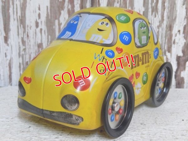 画像1: ct-150101-34 m&m's / 90's Tin Can Car (Yellow)