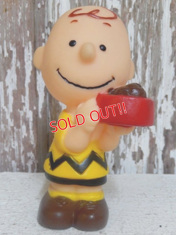 画像1: ct-150101-08 Charlie Brown / ConAgra 80's Vinyl Squeak Toy