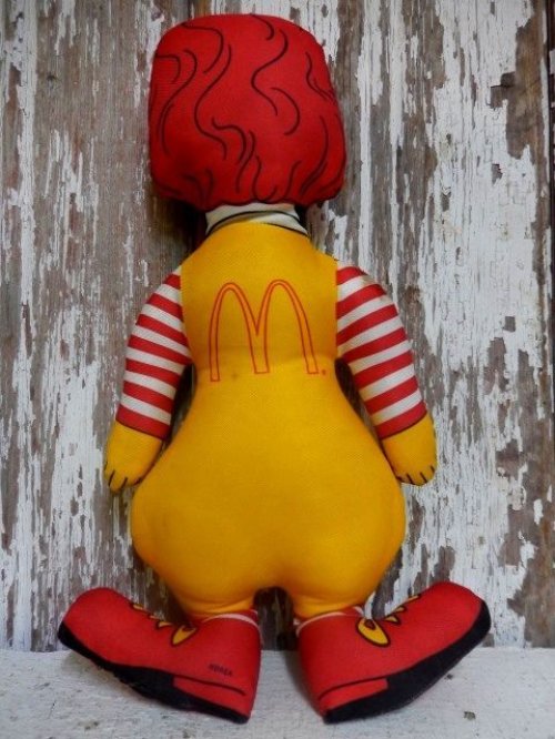 他の写真1: ct-150127-08 McDonald's / Ronald McDonald's 70's-80's Pillow doll (Korea)