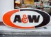 画像1: dp-150201-08 A&W / 70's-80's Store Sign (1)