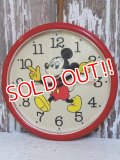 ct-150206-12 Mickey Mouse / Lorus Quartz 80's-90's Wall Clock