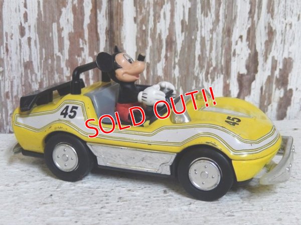 画像3: ct-150206-09 Mickey Mouse / 80's Autopia Pullback Car