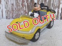 ct-150206-09 Mickey Mouse / 80's Autopia Pullback Car
