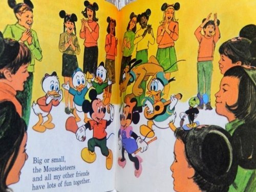 他の写真1: ct-150206-13 Mickey Mouse Club / 80's Picture Book