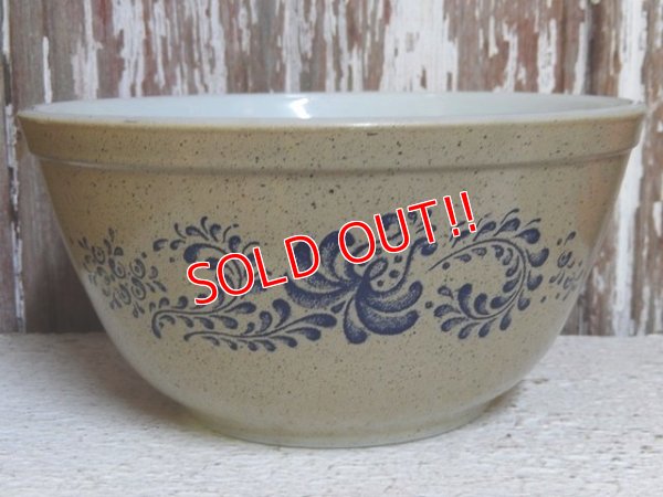 画像1: kt-150211-07 Pyrex / 70's Home Stead Round Mixing Bowl (M)