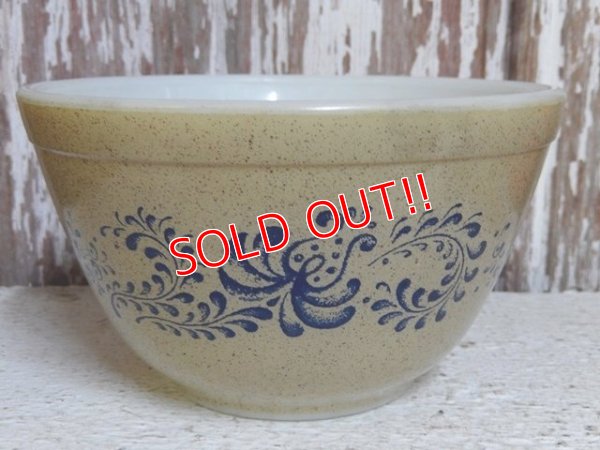 画像1: kt-160901-20 Pyrex / 70's Home Stead Round Mixing Bowl (S)