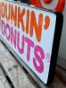 画像4: dp-150217-02 DUNKIN' DONUTS / Store Display Sign (4)