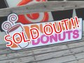 dp-150217-02 DUNKIN' DONUTS / Store Display Sign