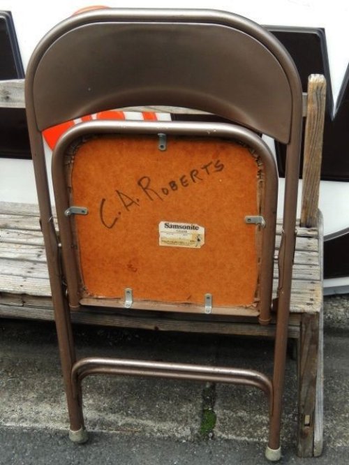 他の写真1: dp-150217-17 Samsonite / 60's Folding Chair