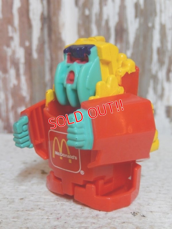 画像2: ct-150217-27 McDonald's / 1988 New Food Changeables Large Fries "Fry Force"
