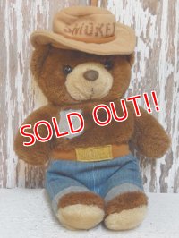 ct-150217-05 Smokey Bear / 80's Plush Doll