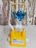 画像1: ct-150217-23 Smurf / Helm 80's Trapeze toy (1)
