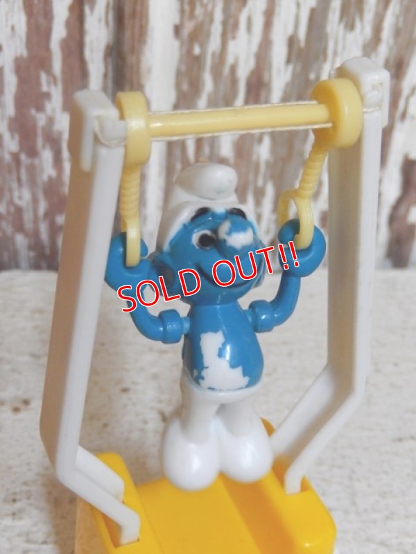 画像2: ct-150217-23 Smurf / Helm 80's Trapeze toy