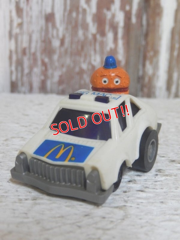 画像1: ct-150217-37 McDonald's / Big Mac Police 1985 Fast Macs "SQUAD CAR"