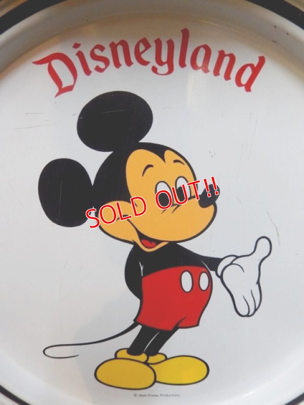 画像2: ct-150302-27 Mickey Mouse / Disneyland 70's Tin Serving Tray