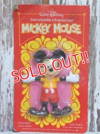 ct-150206-20 Mickey Mouse / 70's Bendable Figure