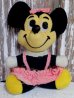 画像1: ct-150302-39 Minnie Mouse / 70's Plush Doll (1)