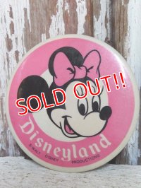 ct-150302-46 Disneyland /  70's Minnie Mouse Pinback