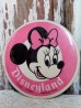 画像1: ct-150302-46 Disneyland /  70's Minnie Mouse Pinback (1)