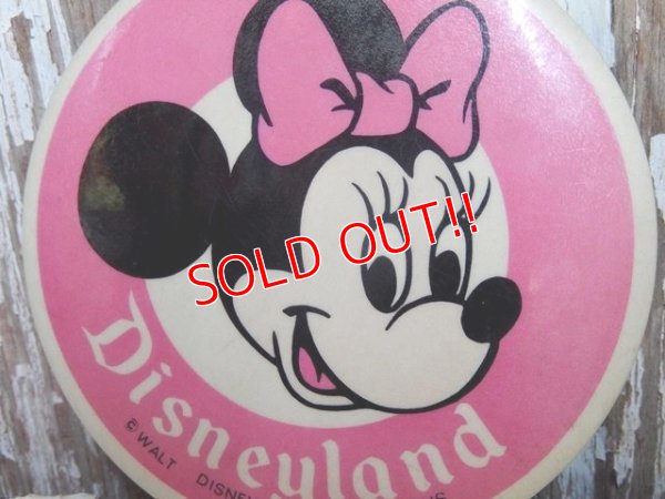 画像2: ct-150302-46 Disneyland /  70's Minnie Mouse Pinback