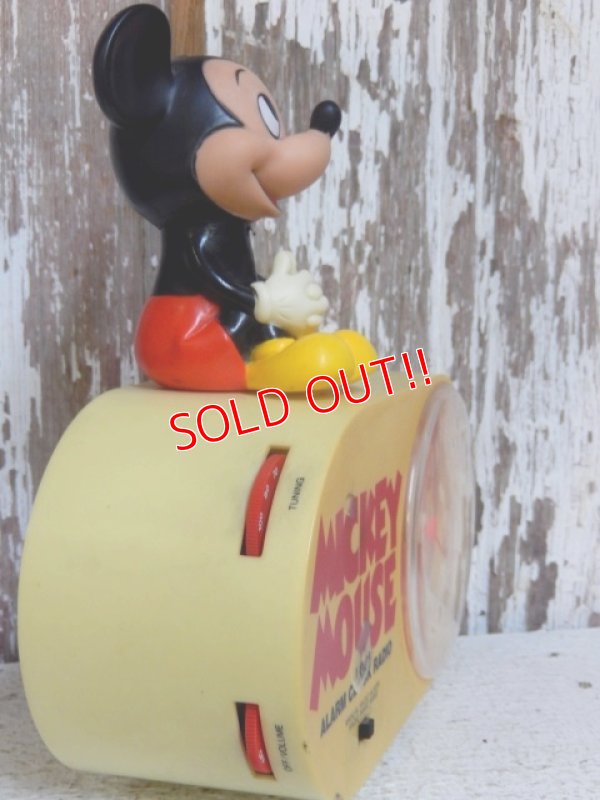 画像4: ct-150302-42 Mickey Mouse / 80's Alarm Clock Radio