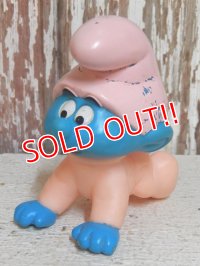 ct-150311-25 Baby Smurf / 90's Soft Vinyl Doll