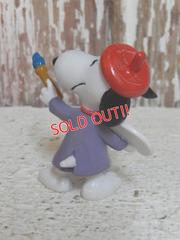 画像4: ct-150311-17 Snoopy / Schleich PVC "Painter"