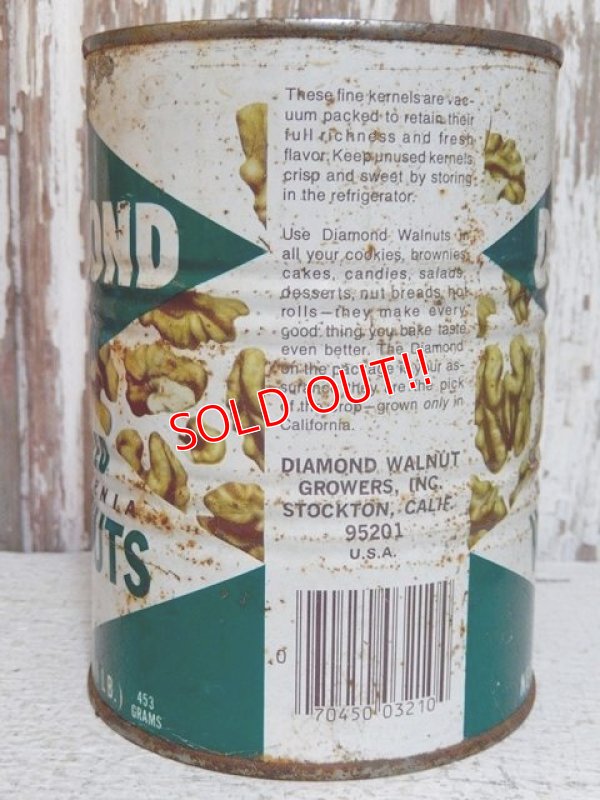 画像2: dp-150311-09 DIAMOND WALNUTS Tin Can