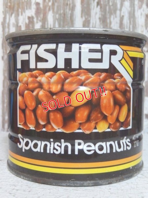 画像1: dp-150311-07 FISHER Spanish Peanuts Tin Can