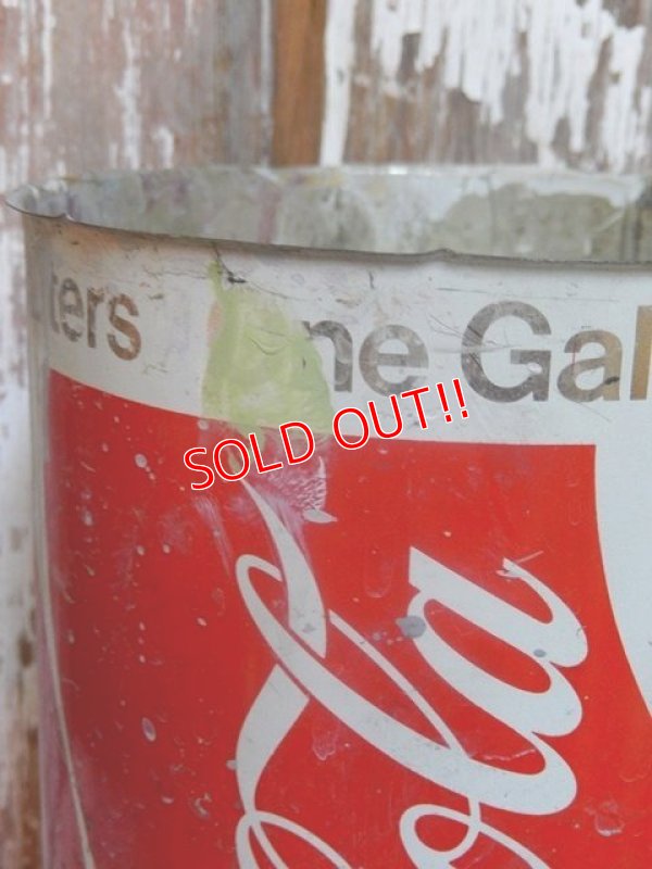 画像8: dp-150317-17 Coca Cola / 1 Gallon Fountain Syrup Can