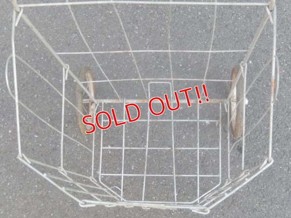 画像4: dp-150317-15 DENNIS MITCHELL INDUSTRIES / Vintage Folding Shopping Cart