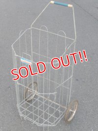 dp-150317-15 DENNIS MITCHELL INDUSTRIES / Vintage Folding Shopping Cart