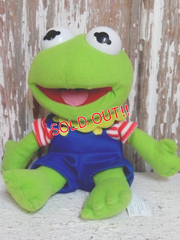 画像1: ct-150324-17 Baby Kermit / 80's Plush Doll