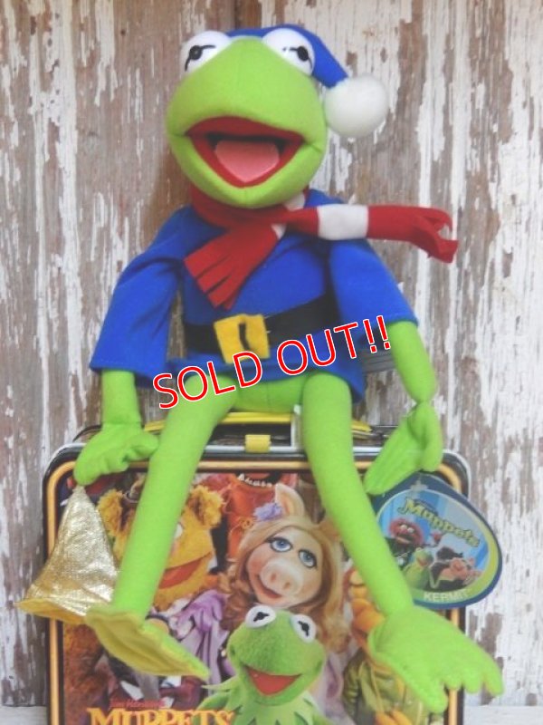 画像1: ct-150324-20 Kermit / Nanco 2001 Santa Plush Doll