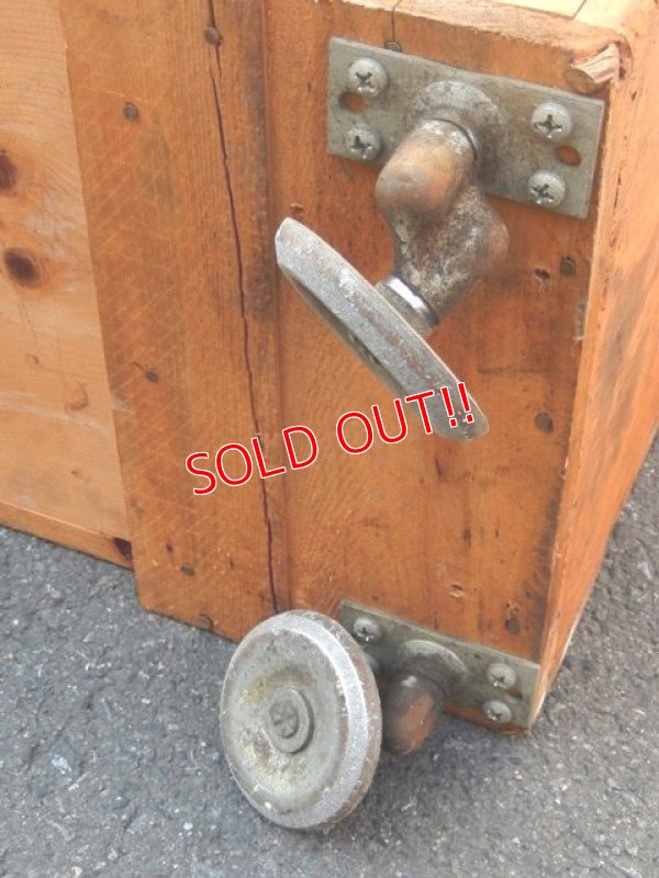 画像8: dp-150317-07 Vintage Wood Shelf Cart