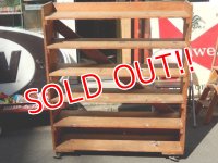 dp-150317-07 Vintage Wood Shelf Cart