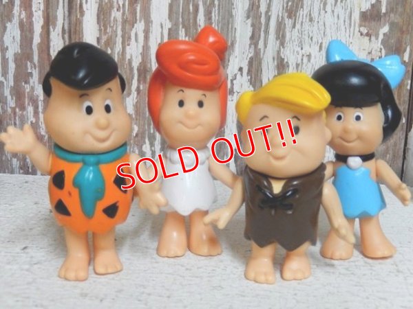 画像1: ct-150407-35 Flintstones Kid's / COLECO 80's Figure Set of4