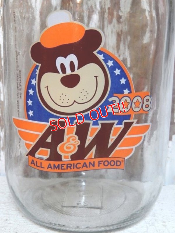 画像2: ct-150401-32 A&W / 2008 Half Gallon Bottle