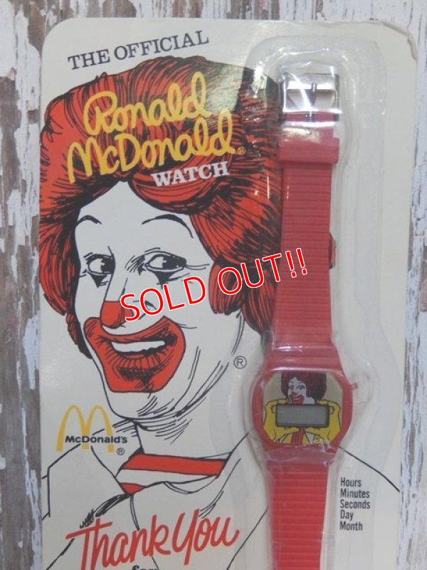 画像2: ct-150407-59 McDonald's / 80's Ronald McDonald Watch