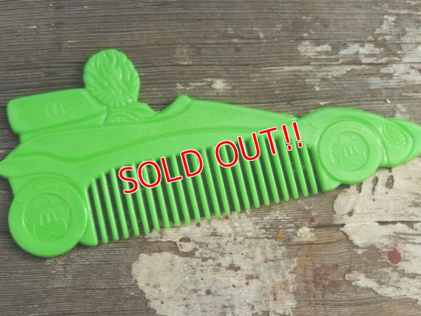 画像4: ct-150407-61 McDonald's / Ronald McDonald 1985 Comb "Vroomer Groomer"