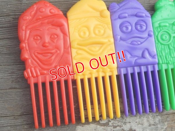 画像2: ct-150407-60 McDonald's / McDonaldland 90's Connectible Comb