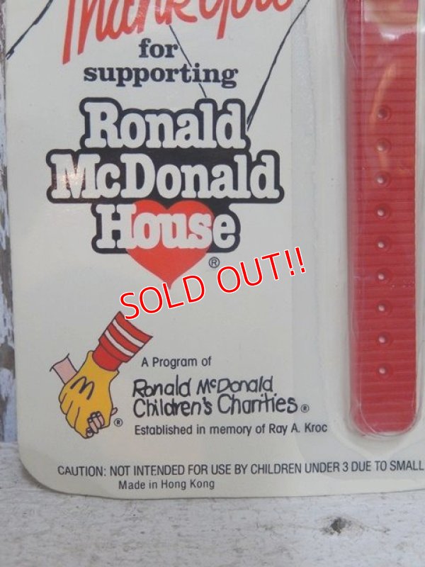 画像4: ct-150407-59 McDonald's / 80's Ronald McDonald Watch